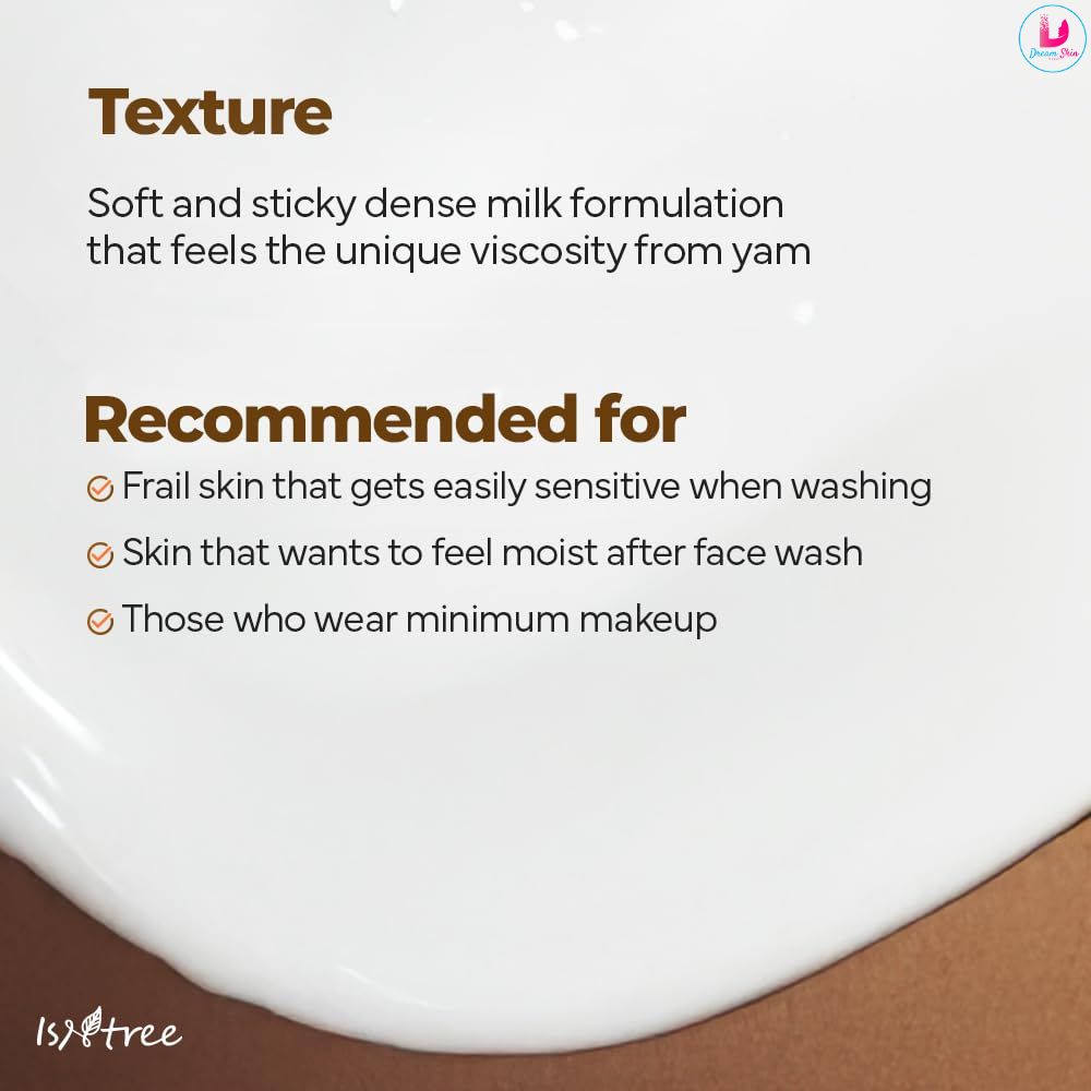 Isntree Yam Root Vegan Milk Cleanser [220ml]	